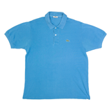 LACOSTE Mens Polo Shirt Blue M