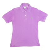 LACOSTE Mens Polo Shirt Pink XS