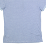 TED BAKER Mens Polo Shirt Blue Striped M