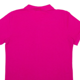 ADIDAS Womens Polo Shirt Pink L