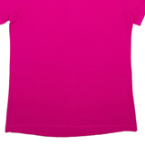 ADIDAS Womens Polo Shirt Pink L