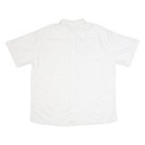 BATIK BAY Mens Plain Shirt White XL