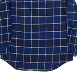 RUGGED WEAR BY BOG Mens Lumberjack Shirt Blue 90s Check Long Sleeve M