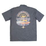 DICKIES Run To The Sun Mens Worker Shirt Grey L