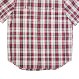 CARHARTT Relaxed Fit Mens Shirt Red Check L