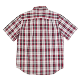 CARHARTT Relaxed Fit Mens Shirt Red Check L
