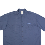 DICKIES Mens Worker Shirt Blue 2XL