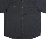 WRANGLER Mens Plain Shirt Black L