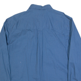 CHAPS RALPH LAUREN Mens Plain Shirt Blue Long Sleeve L