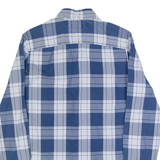 TOMMY HILFIGER Slim Fit Mens Shirt Blue Check Long Sleeve XS