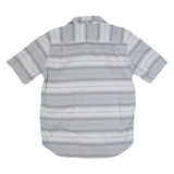 CARHARTT Relaxed Fit Mens Shirt Grey Striped M