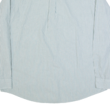 CHAPS Mens Shirt Blue Striped Long Sleeve L