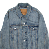 LEVI'S Womens Denim Jacket Blue S