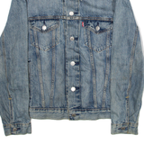 LEVI'S Womens Denim Jacket Blue S