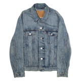 LEVI'S Womens Denim Jacket Blue S
