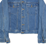 KANGOL Womens Denim Jacket Blue S
