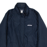 REEBOK Insulated Womens Puffer Jacket Blue UK 16