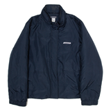 REEBOK Insulated Womens Puffer Jacket Blue UK 16