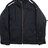 COLUMBIA Womens Jacket Black Hooded L