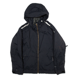 COLUMBIA Womens Jacket Black Hooded L