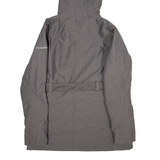 COLUMBIA Belted Insulated Womens Parka Jacket Grey Nylon M