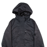 COLUMBIA Insulated Womens Jacket Black Hooded S