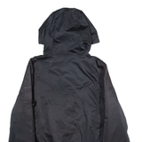 COLUMBIA Insulated Womens Jacket Black Hooded S