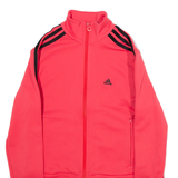 ADIDAS Womens Track Jacket Pink UK 10