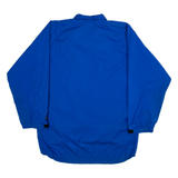 NIKE Mens Track Jacket Blue L
