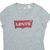LEVI'S Womens T-Shirt Grey M