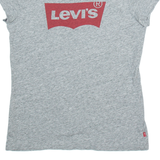 LEVI'S Womens T-Shirt Grey M