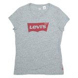LEVI'S Womens T-Shirt Grey M