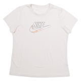 NIKE Womens T-Shirt Pink S
