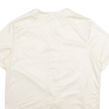 KARL KANI Mens Jersey Beige Button Neck L