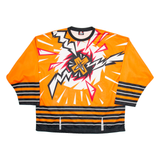 TEC Hockey Mens Jersey Orange Long Sleeve L