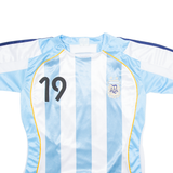 Argentina Home Jersey Mens Football Shirt Jersey Blue M