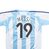 Argentina Home Jersey Mens Football Shirt Jersey Blue M