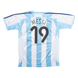 Argentina Home Jersey Mens Football Shirt Jersey Blue M