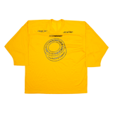 CCM Interhockey Mens Jersey Orange Long Sleeve V-Neck 2XL