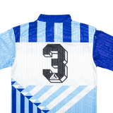 BLACKY Eddie's Piccadilly Pub Mens Jersey Blue V-Neck M