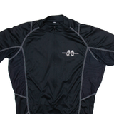 Cycling Mens Jersey Black 1/2 Zip L