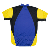 TAS Cycling Mens Jersey Blue 1/4 Zip L