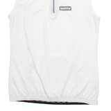 SPORTFUL Womens Jersey White Sleeveless 1/4 Zip M