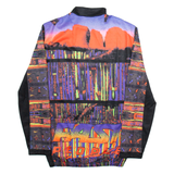 FAST Cycling Mens Jersey Grey Long Sleeve 1/4 Zip M