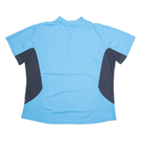 EAST WIND Cycling Mens Jersey Blue 1/2 Zip 2XL