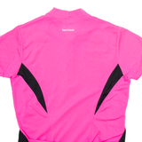 KARRIMOR Cycling Womens Jersey Pink 1/4 Zip S