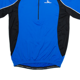 MOVE'N RIDE Cycling Mens Jersey Blue 1/2 Zip XL