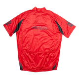 CRANE Cycling Mens Jersey Red 1/2 Zip XL