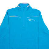 CROSSWAVE Cycling Mens Jersey Blue Long Sleeve 1/2 Zip M