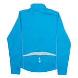 CROSSWAVE Cycling Mens Jersey Blue Long Sleeve 1/2 Zip M